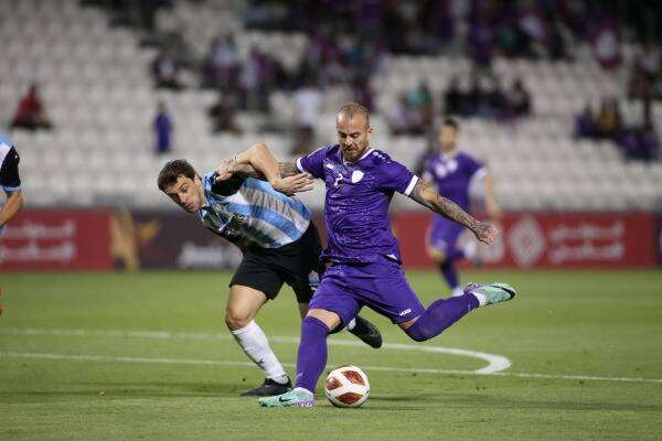 من المباراة