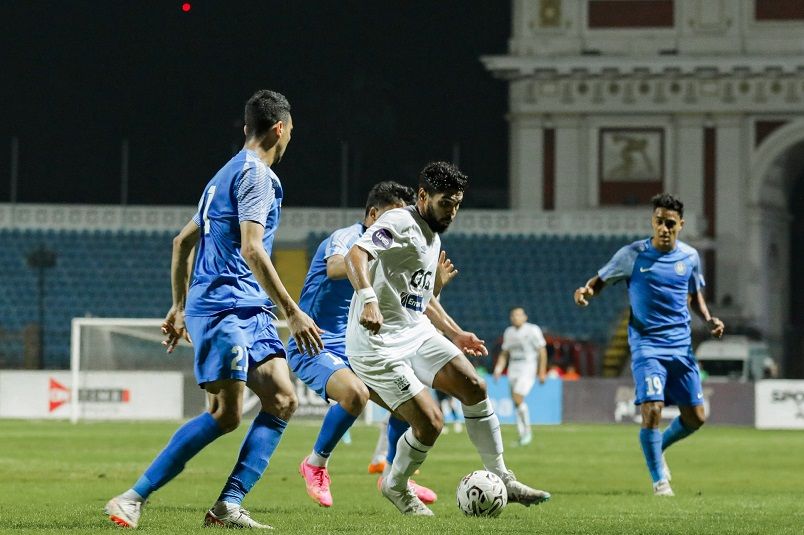 جانب من المباراة