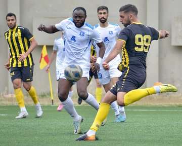 جانب من المباراة