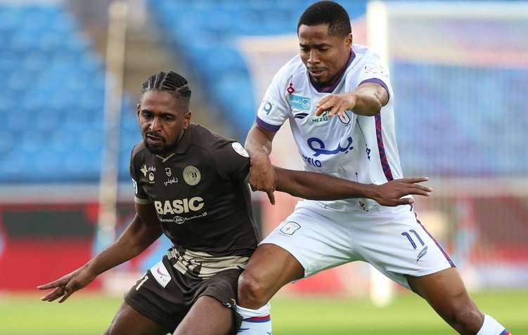 جانب من المباراة