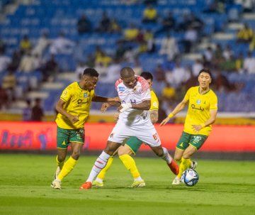 جانب من المباراة