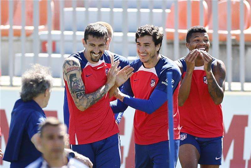 من مران أتلتيكو مدريد