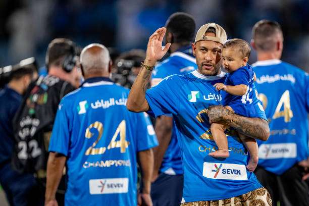 نيمار من احتفالات الهلال