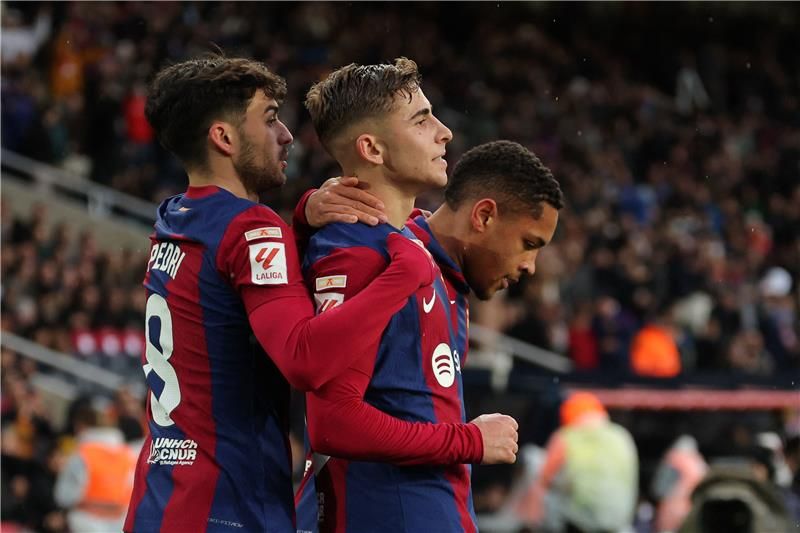 لاعبو برشلونة