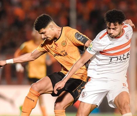 من لقاء الزمالك ونهضة بركان