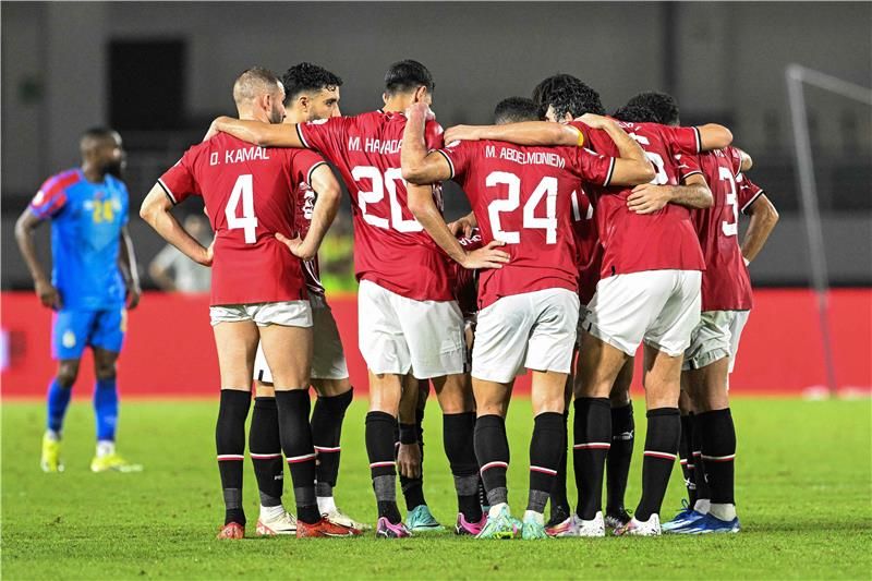 لاعبو منتخب مصر