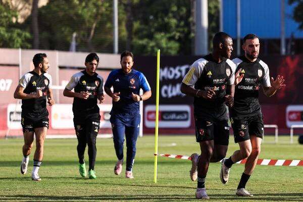 من تدريبات الفريق