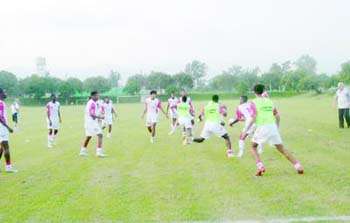 جانب من التدريبات في باكستان