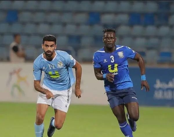 من المباراة