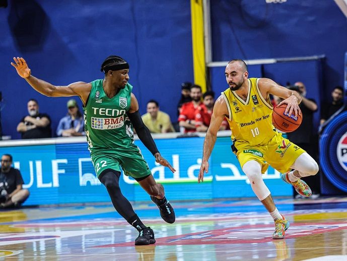 جانب من المباراة