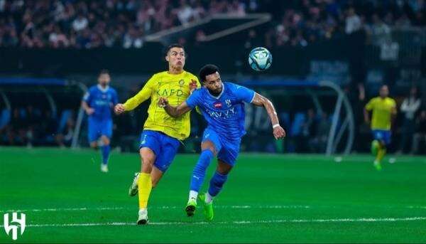 من مواجهة سابقة بين الهلال والنصر