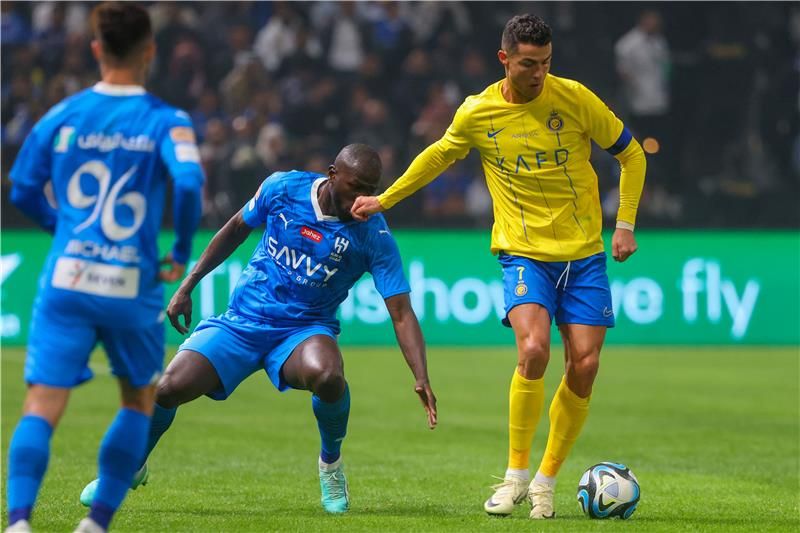 من ديربي سابق بين النصر والهلال