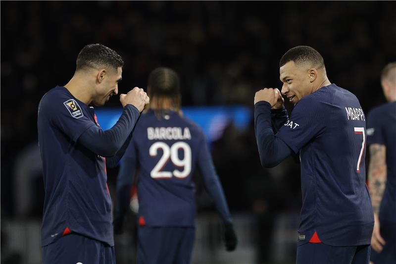 مبابي وحكيمي