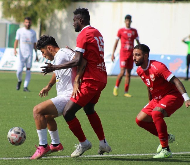 جانب من المباراة