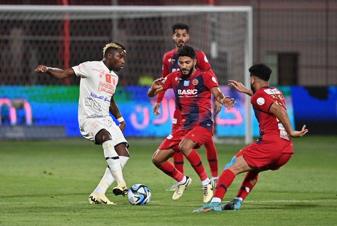 جانب من المباراة