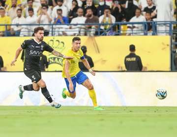 جانب من المباراة