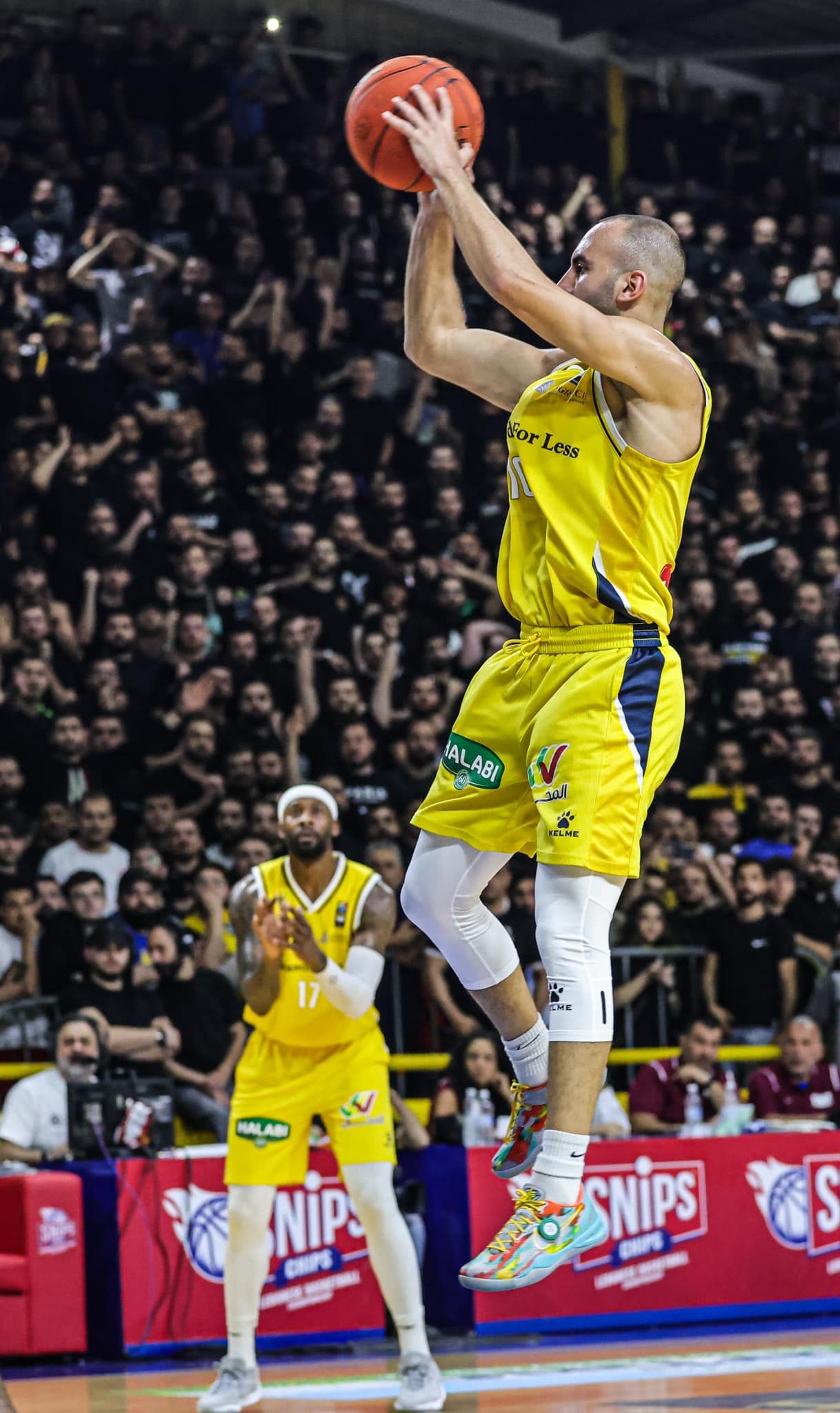 جانب من المباراة