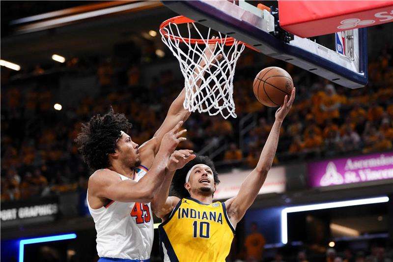 من مواجهة إنديانا بيسرز أمام نيويورك نيكس