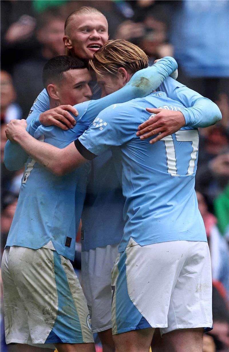 فودين ودي بروين وهالاند