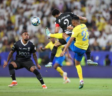 جانب من المباراة