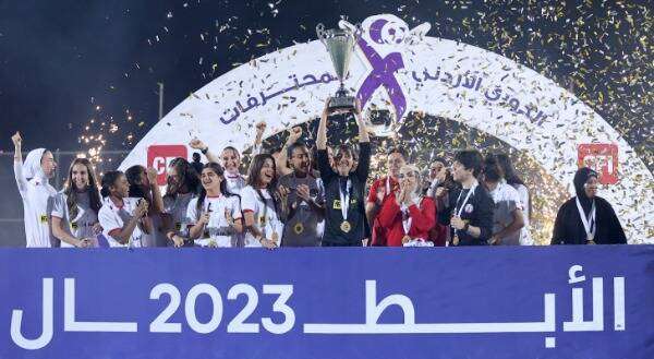 الاتحاد مع لقب الدوري الأردني 2023