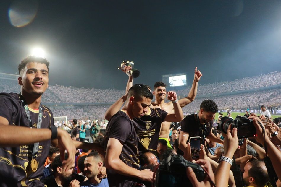 احتفالات الزمالك