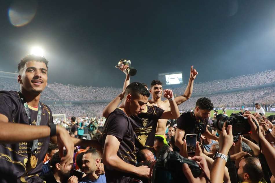 احتفالات الزمالك