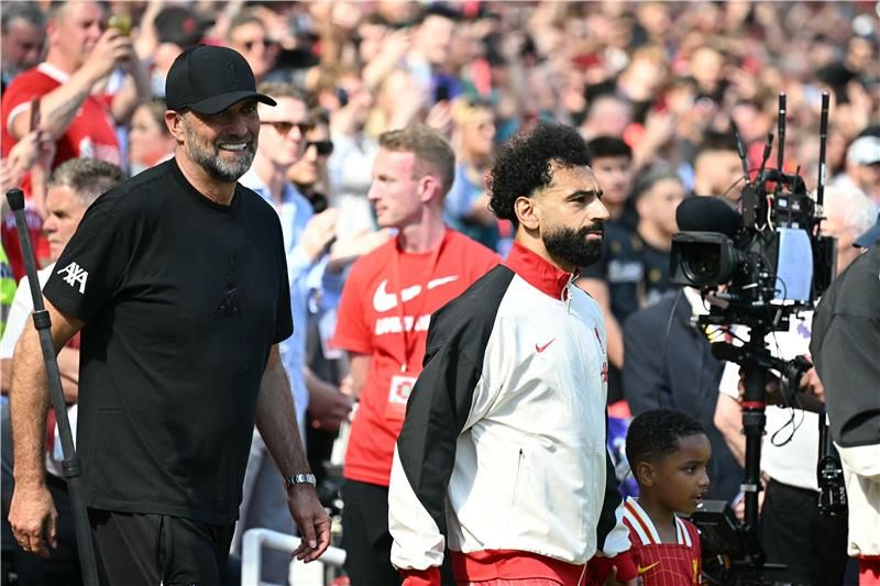 محمد صلاح ويورجن كلوب