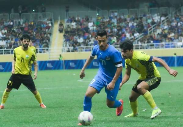 جانب من المباراة