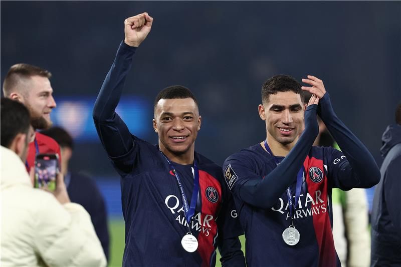 حكيمي ومبابي