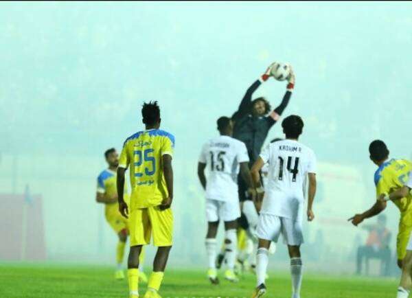 جانب من لقاء نفط ميسان وكربلاء