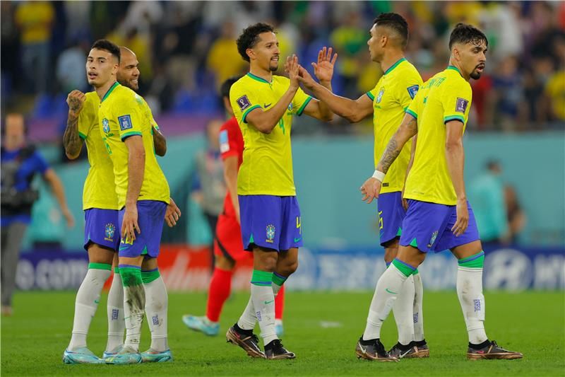 لاعبو منتخب البرازيل