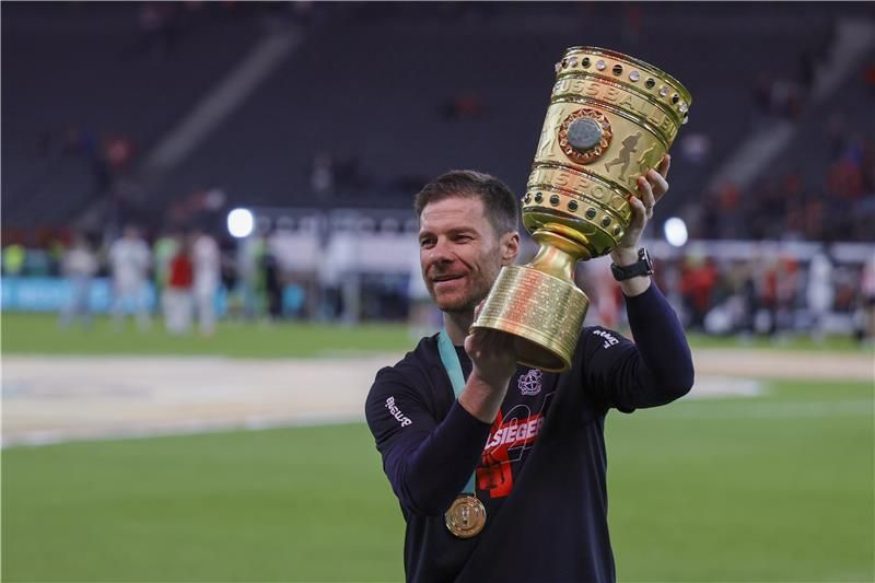 تشابي ألونسو مع كأس ألمانيا