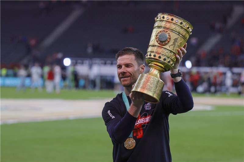 تشابي ألونسو مع كأس ألمانيا