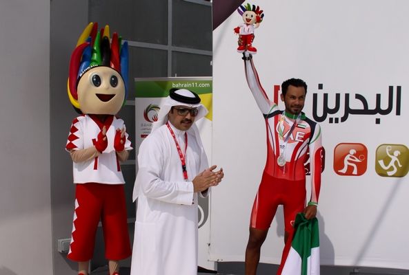 صاحب المركز الثاني الإماراتي بدر محمد ميرزا