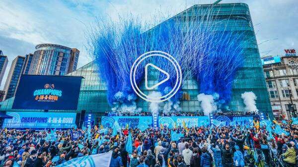 من احتفالات السيتي