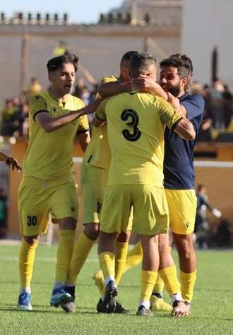 فرحة لاعبي الصداقة