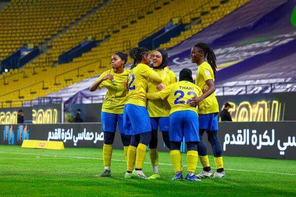 لاعبات النصر السعودي