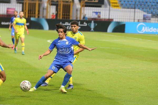 جانب من المباراة