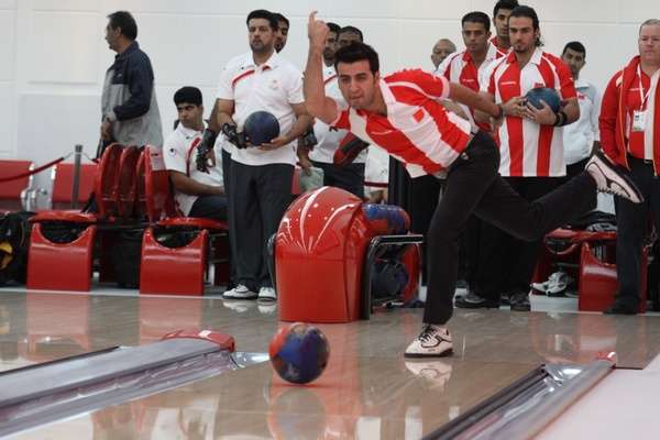 جانب من منافسات البولينج