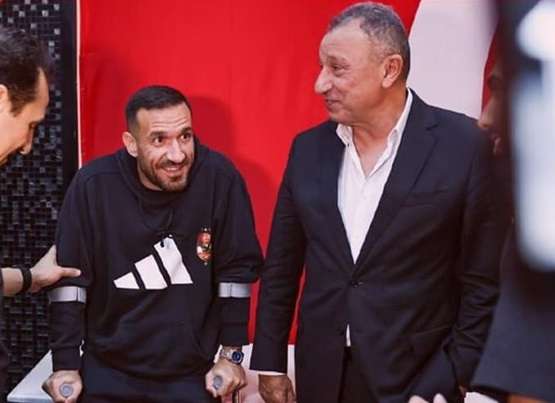 محمود الخطيب مع علي معلول