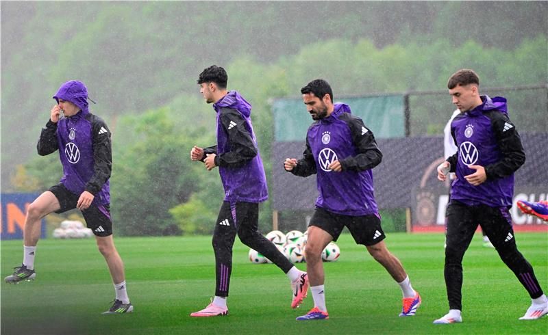 من تدريبات المنتخب الألماني