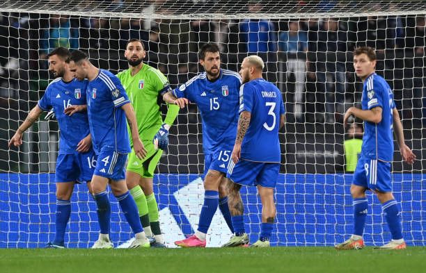 لاعبو منتخب إيطاليا