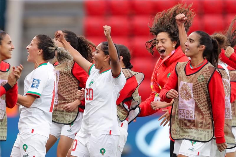 لاعبات منتخب المغرب بمونديال 2023