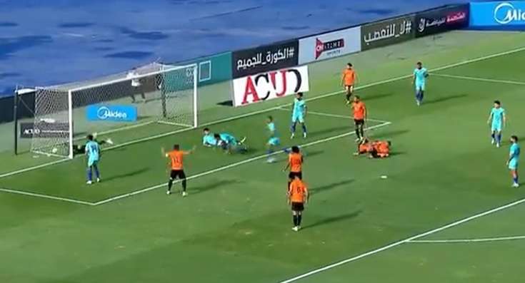 من المباراة