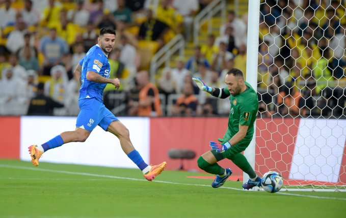 من المباراة