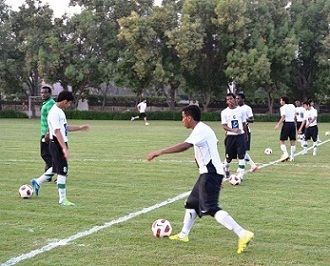المنتخب السعودي يواصل استعداده للتصفيات الأولمبية 
