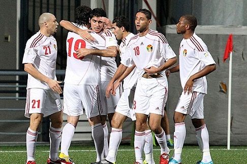 عدد من لاعبي الاردن الذين سيشاركون بالرديف بالدورة العربية