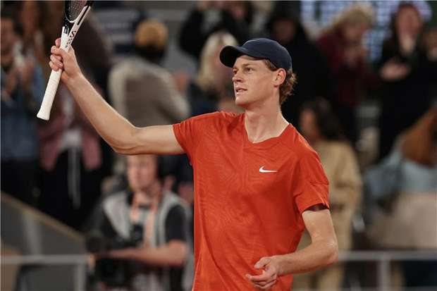 Jannik Sinner at Paris Masters