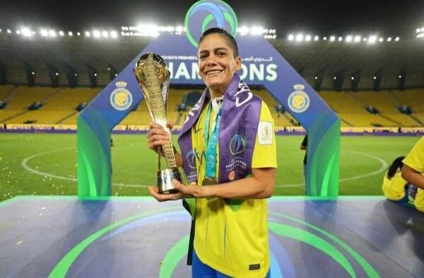 الأردنية ميساء جبارة مع النصر السعودي